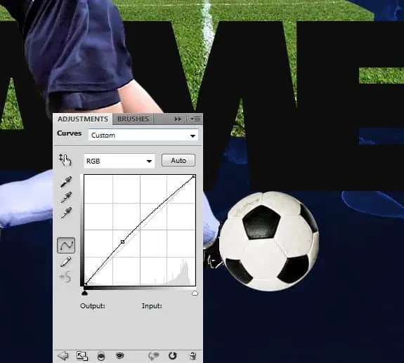 آمورش طراحی پس زمینه ورزشی در فتوشاپ